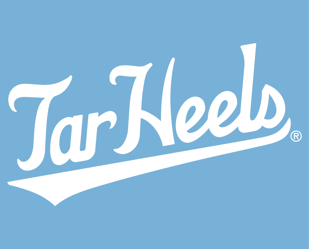 North Carolina Tar Heels 2015-Pres Wordmark Logo v10 iron on transfers for clothing